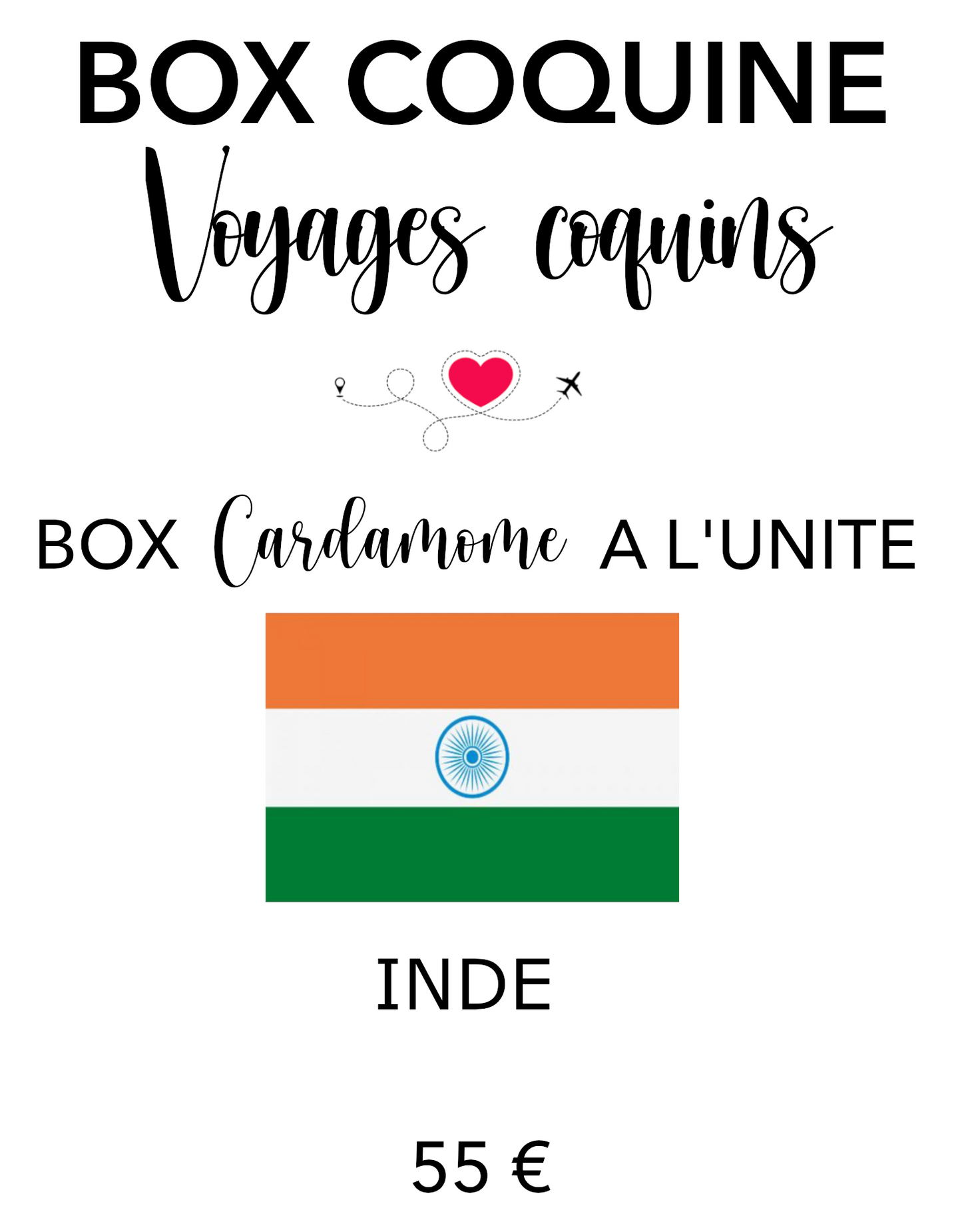 Box à l'unité - Inde