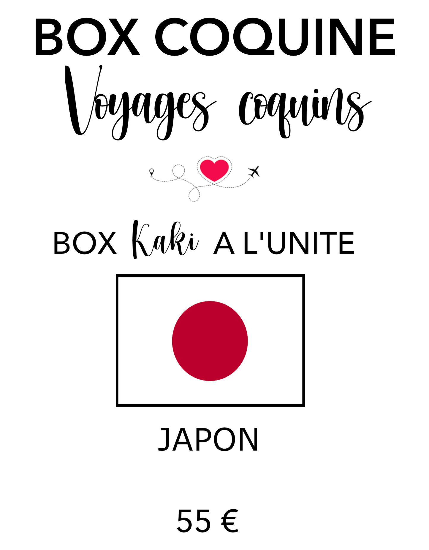 Box à l'unité - Japon